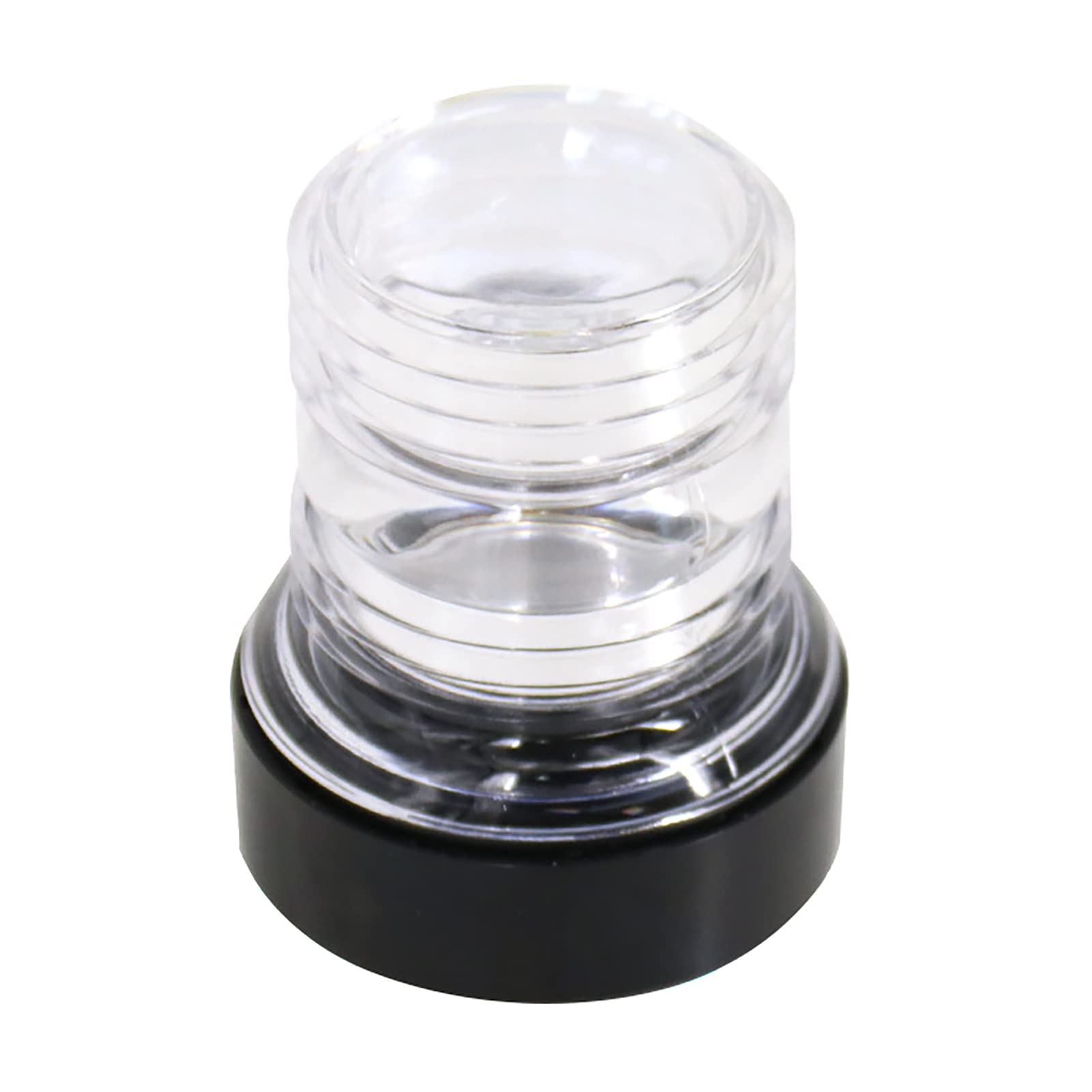 360° Waterproof LED Boat Navigation Light - Splashproof Marine Signal Light for Yachts & Vessels | All-Around White LED Fixed Mount Light for Safe Night Boating & Water Activities