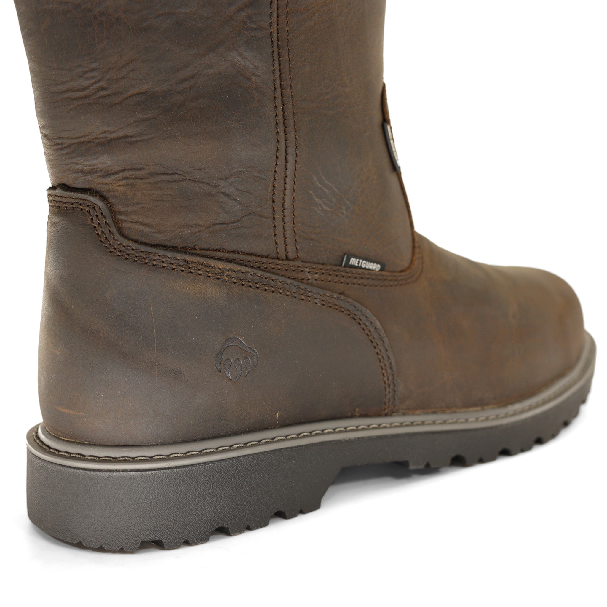 Slip-Resistant Safety Work Boots for Men - Non-Slip Oil & Waterproof Steel Toe Construction Shoes - Ideal for Construction, Warehouse, and Industrial Work Environments
