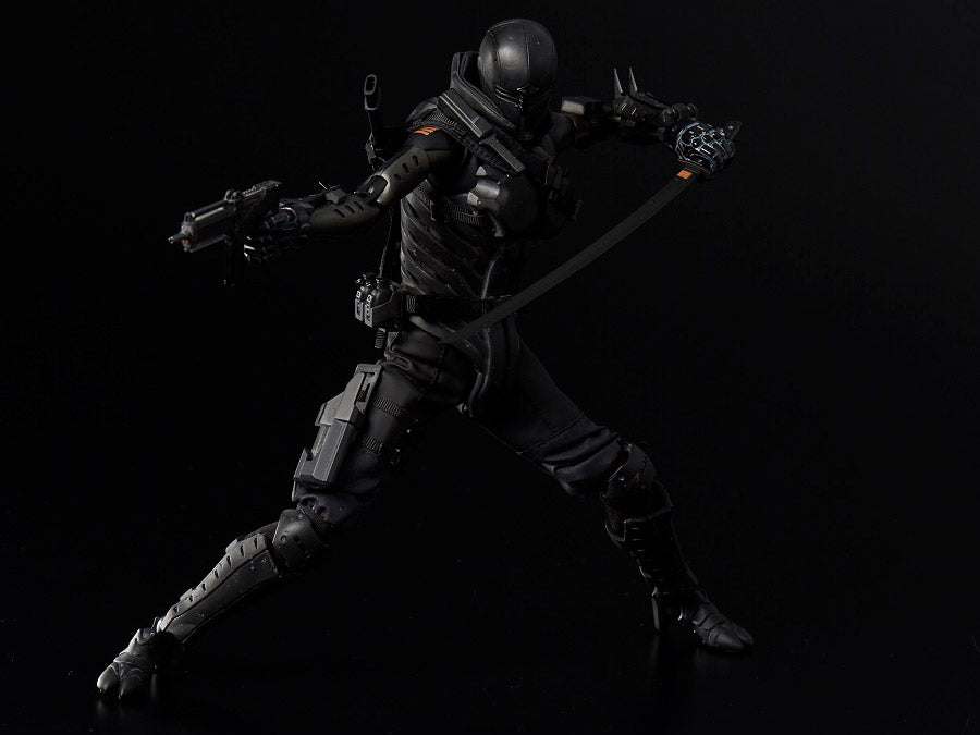 1000Toys G.I. Joe X TOA Heavy Industries Snake Eyes 1/6 Scale Collectible Action Figure - Premium Articulated Military Model for Display & Photography - Perfect for Collectors, Cosplay, and Home Decor