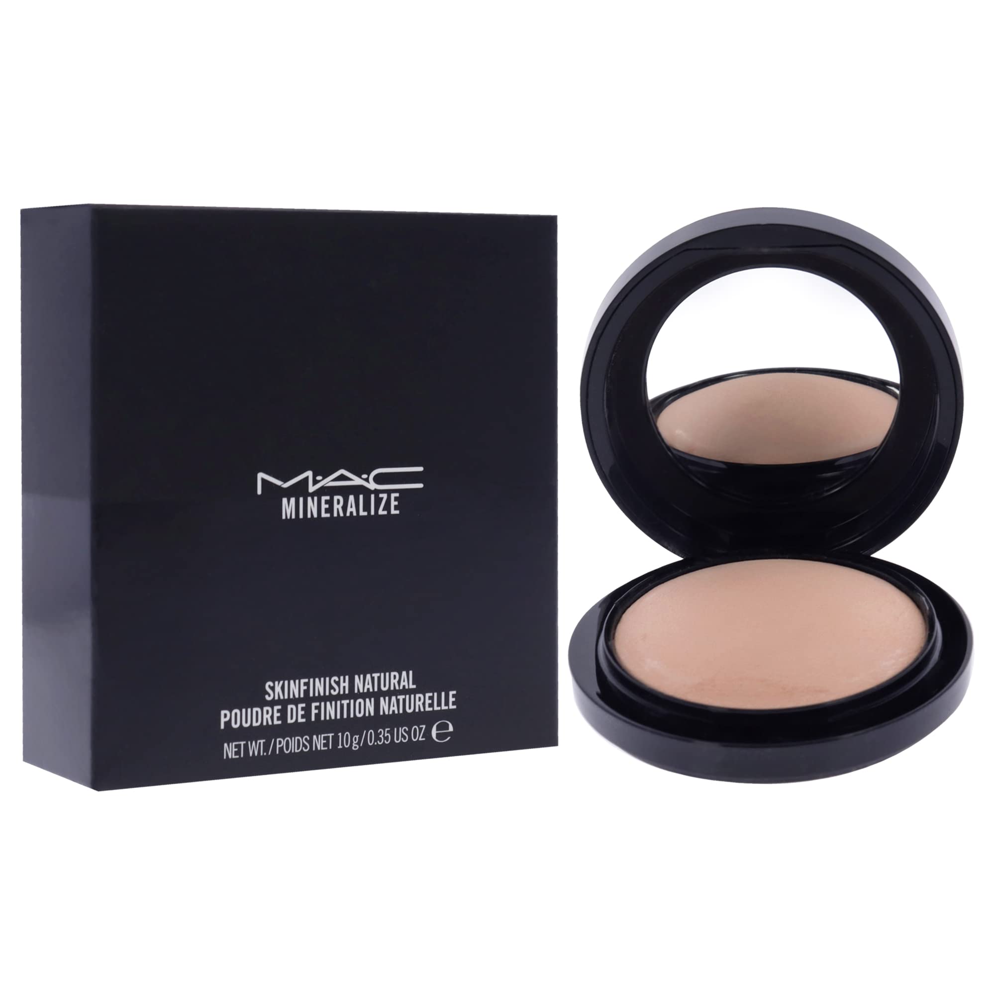 MAC Mineralize Skinfinish Natural Face Powder - Medium Shade 0.35 oz | Oil-Control, Long-Lasting Finish for Flawless Makeup | Perfect for Everyday Wear & Special Occasions