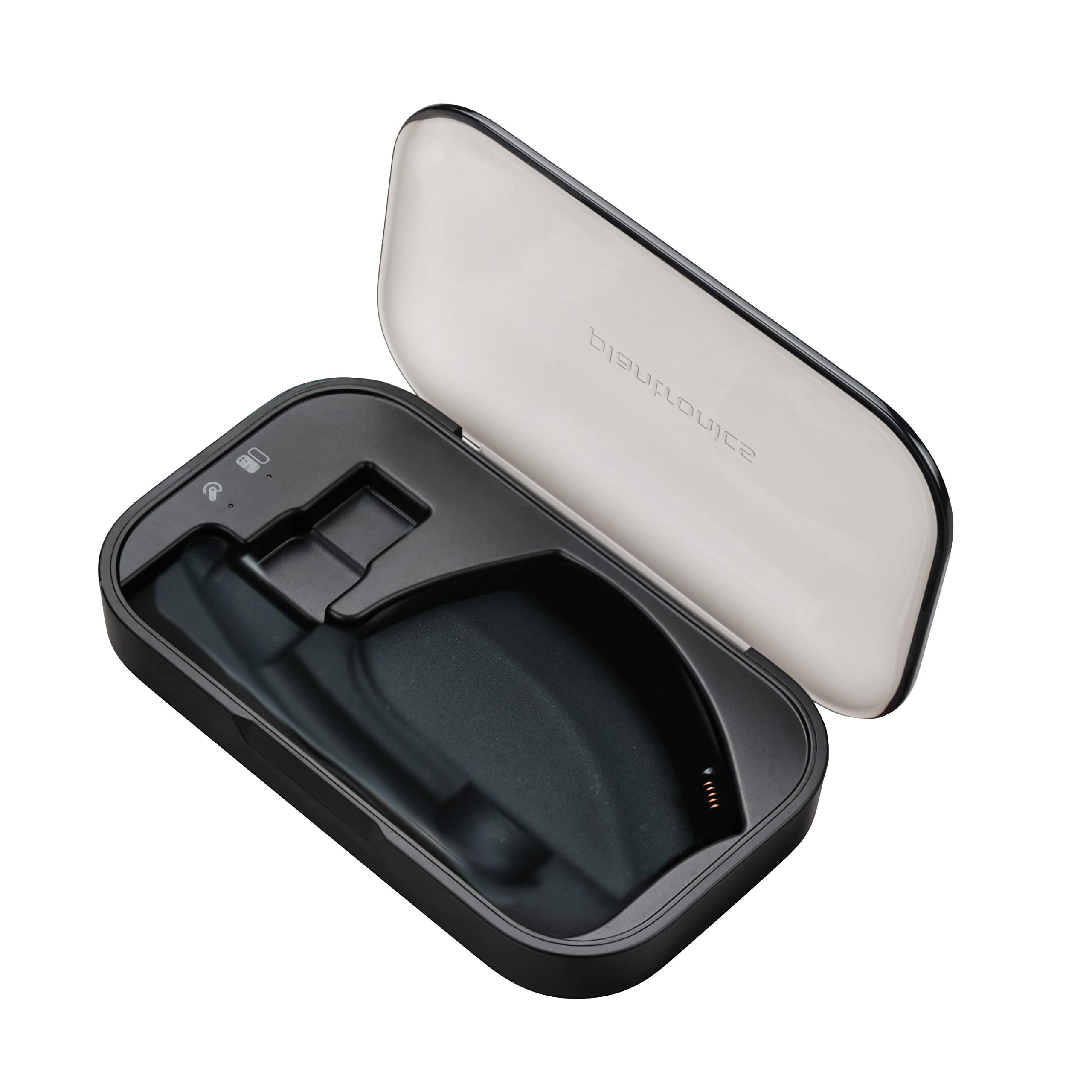 Plantronics Voyager Legend (Poly) Bluetooth Mono Headset with Charging Case - Noise Cancelling for PC, Mac, Tablet & Smartphone - Perfect for Office Calls, Remote Work & Driving