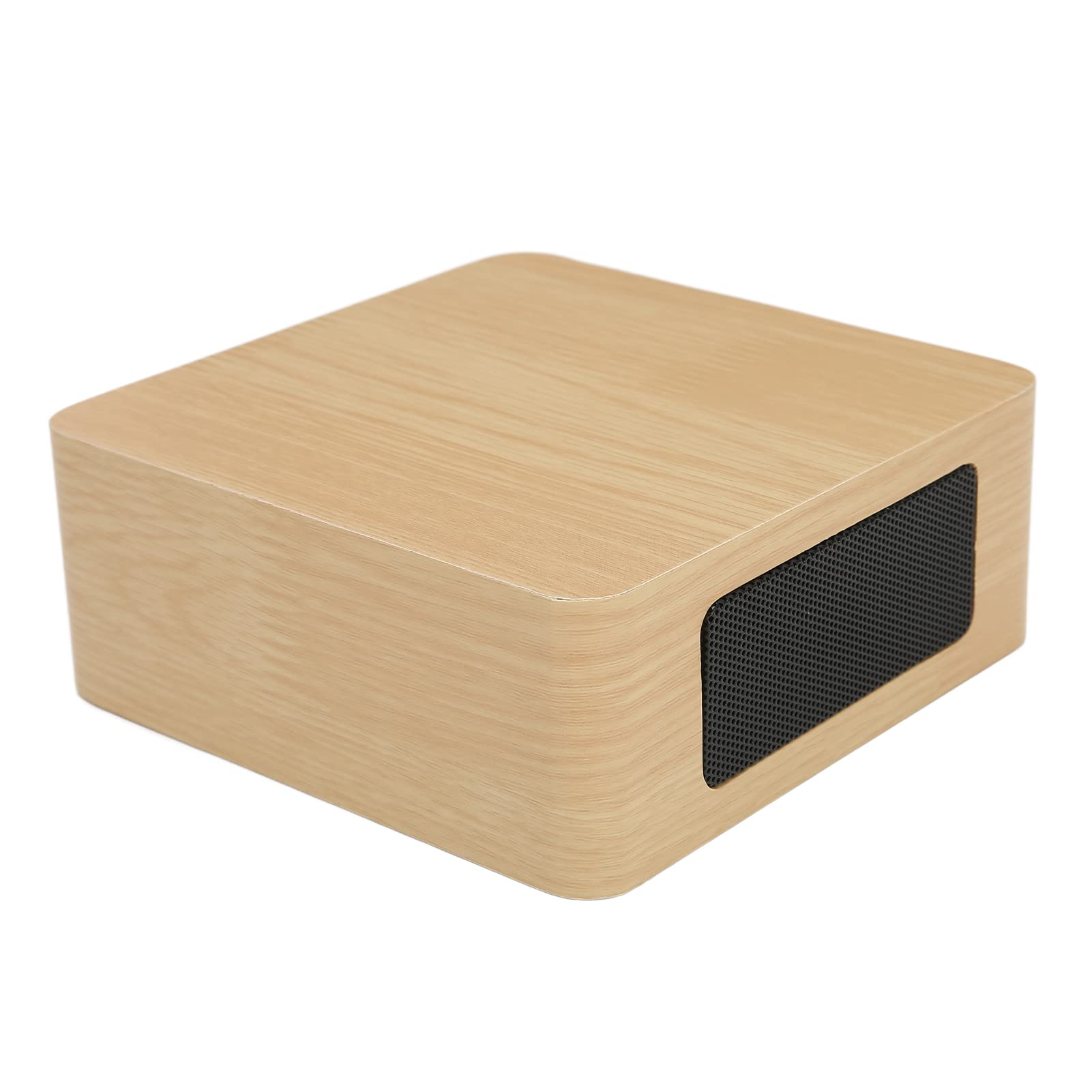 Premium Wooden Bluetooth Speaker with Deep Bass Subwoofer - Portable USB Retro Mini Wireless Speaker for Home, Office, Outdoor & Travel (Yellow) - Perfect for Parties, Picnics, Beach & Camping - Ideal Gift for Music Lovers