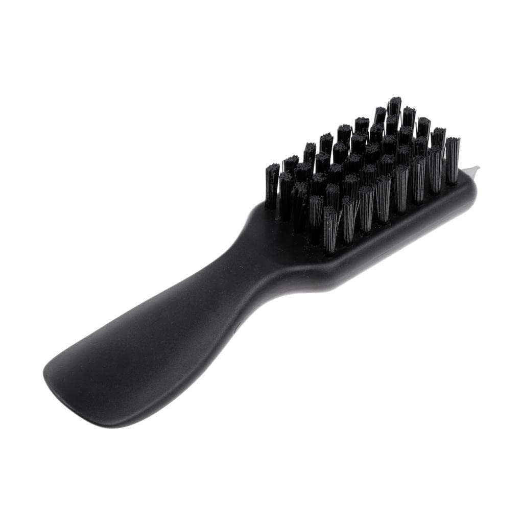 Compact Golf Shoe Brush Cleaner with Mud Remover - Essential Golfer & Caddie Tool for Cleaning Spikes & Soles - Perfect for Course, Driving Range & Club Maintenance