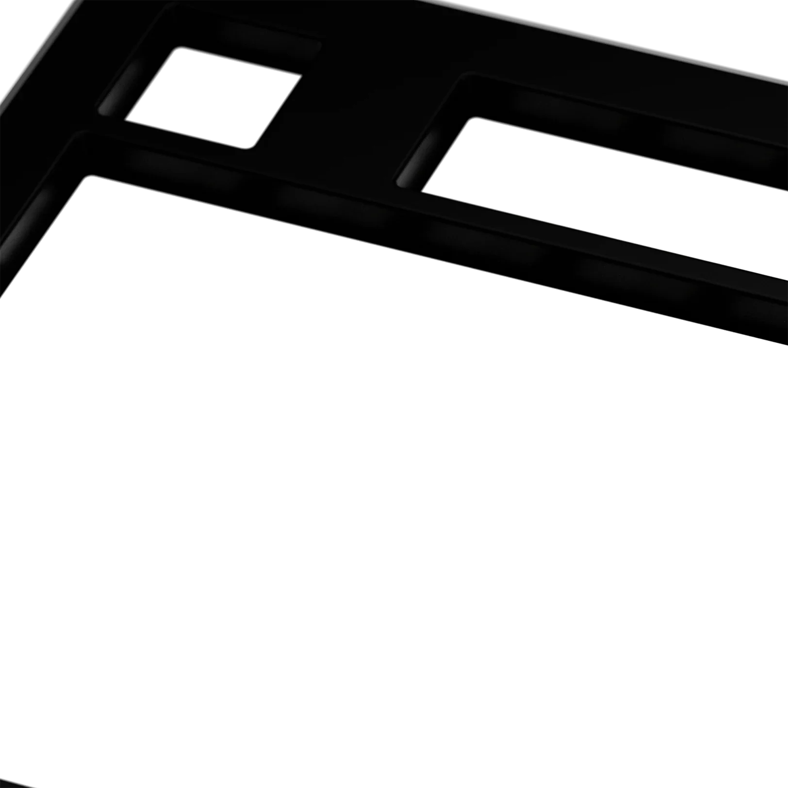 GMMK 3 Mechanical Keyboard Top Case - Black Plastic Replacement Part for Custom Builds | Perfect for Gaming, Typing & PC Enthusiasts
