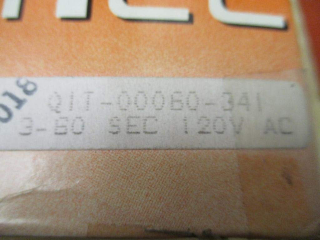Q1T-00060-341 Solid State Timer Relay 3-60 Seconds - New in Box for Industrial Automation & Control Systems