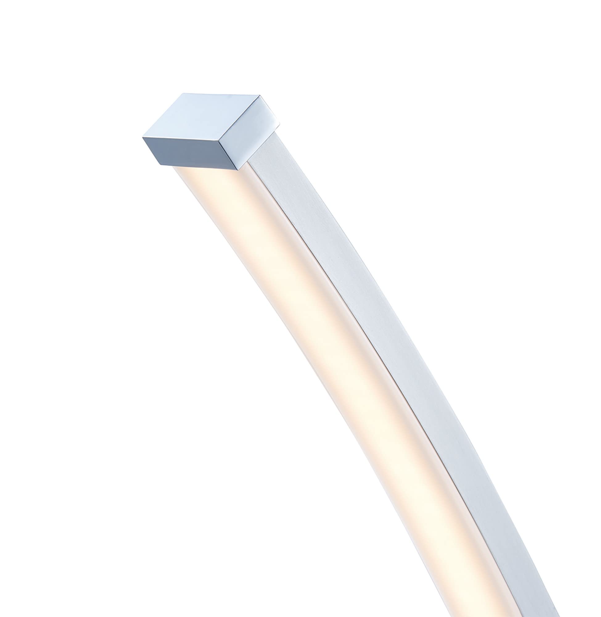 Lite Source LED Floor Lamp - 30W Modern Silver Standing Light for Living Room, Bedroom, or Office - Energy Efficient Lighting Solution LS-83560SILV