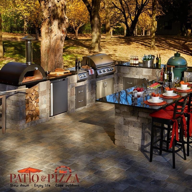 Necessories Kitchen 40 Sizzler Grill Cabinet Kit - Premium Outdoor BBQ Storage Solution for Patio, Deck & Backyard Cooking