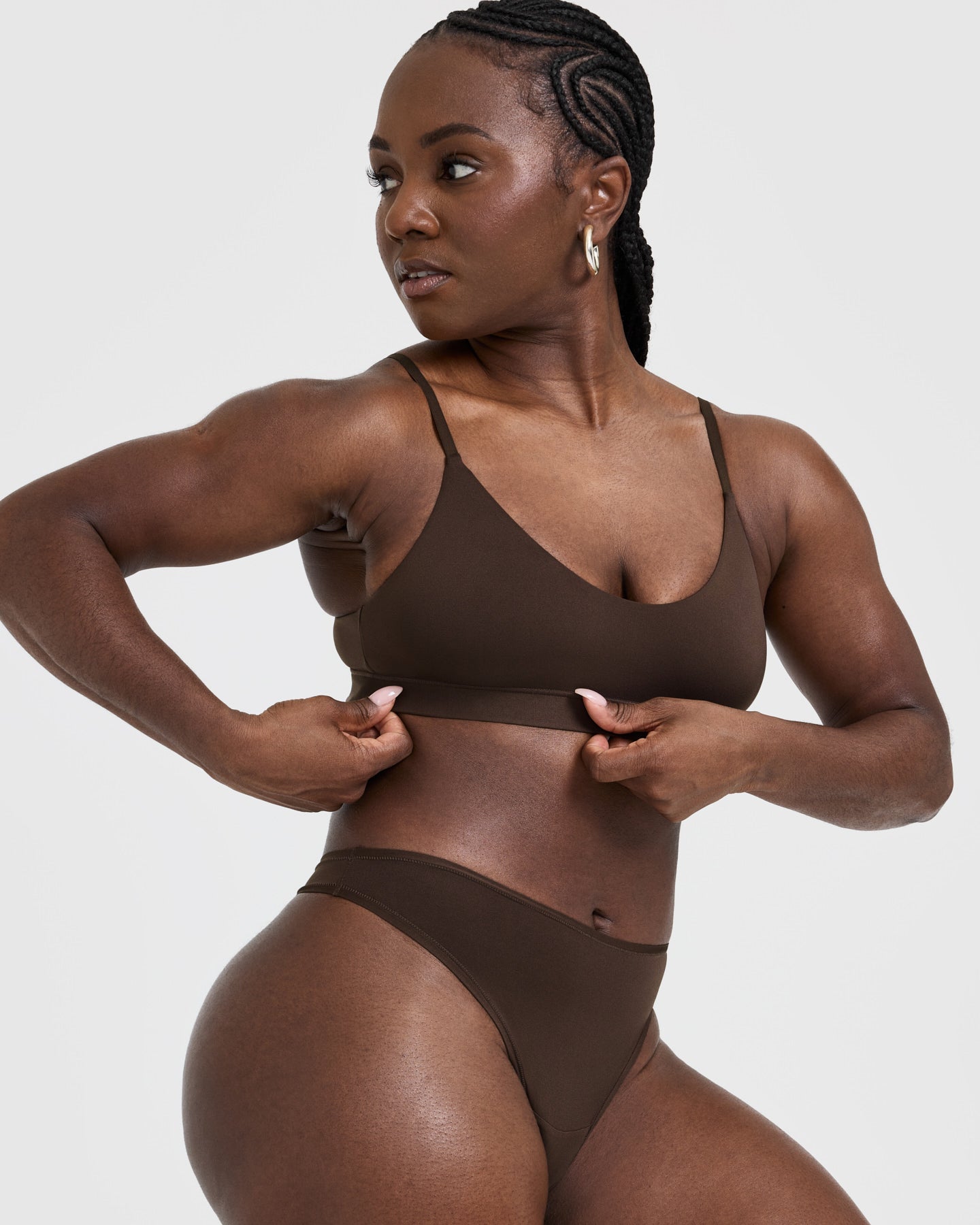 Silhouette Bralette - Nude Lace Underwire Bra Size 5 | Comfortable Everyday Wear for Women | Perfect for Work, Date Night & Lounge