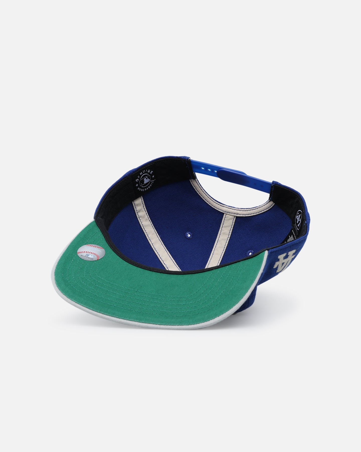 47 Brand Los Angeles Dodgers Legacy 47 Captain RL Snapback Hat - Adjustable Baseball Cap for Men & Women - Perfect for Sports Games, Casual Wear & Fan Collections
