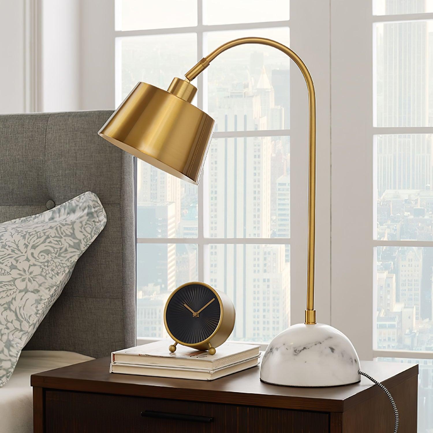 Brax LED Desk Lamp with Adjustable Brightness - Modern Study Light for Home Office, Reading & Work - Energy Efficient Task Lighting for Students & Professionals