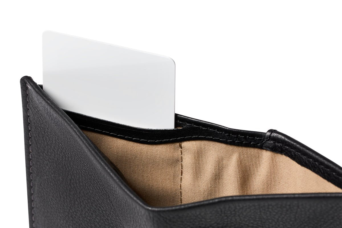 BELLROY Note Sleeve Bi-Fold Wallet for Men - Slim RFID Blocking Leather Wallet with Card Slots - Perfect for Everyday Carry & Travel Essentials