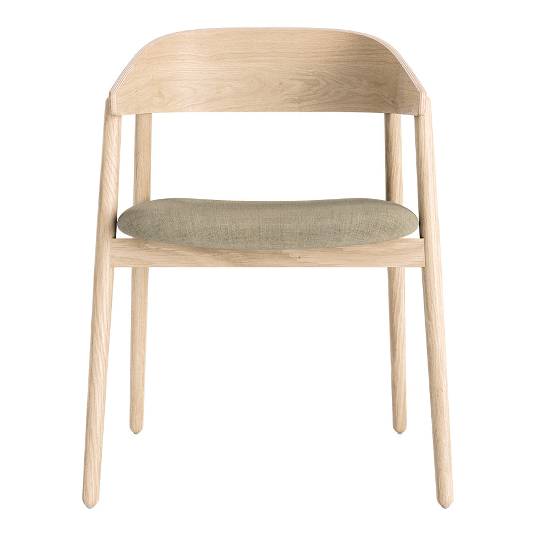 AC2 Armchair with Upholstered Seat - Modern Comfortable Lounge Chair for Living Room, Bedroom & Office
