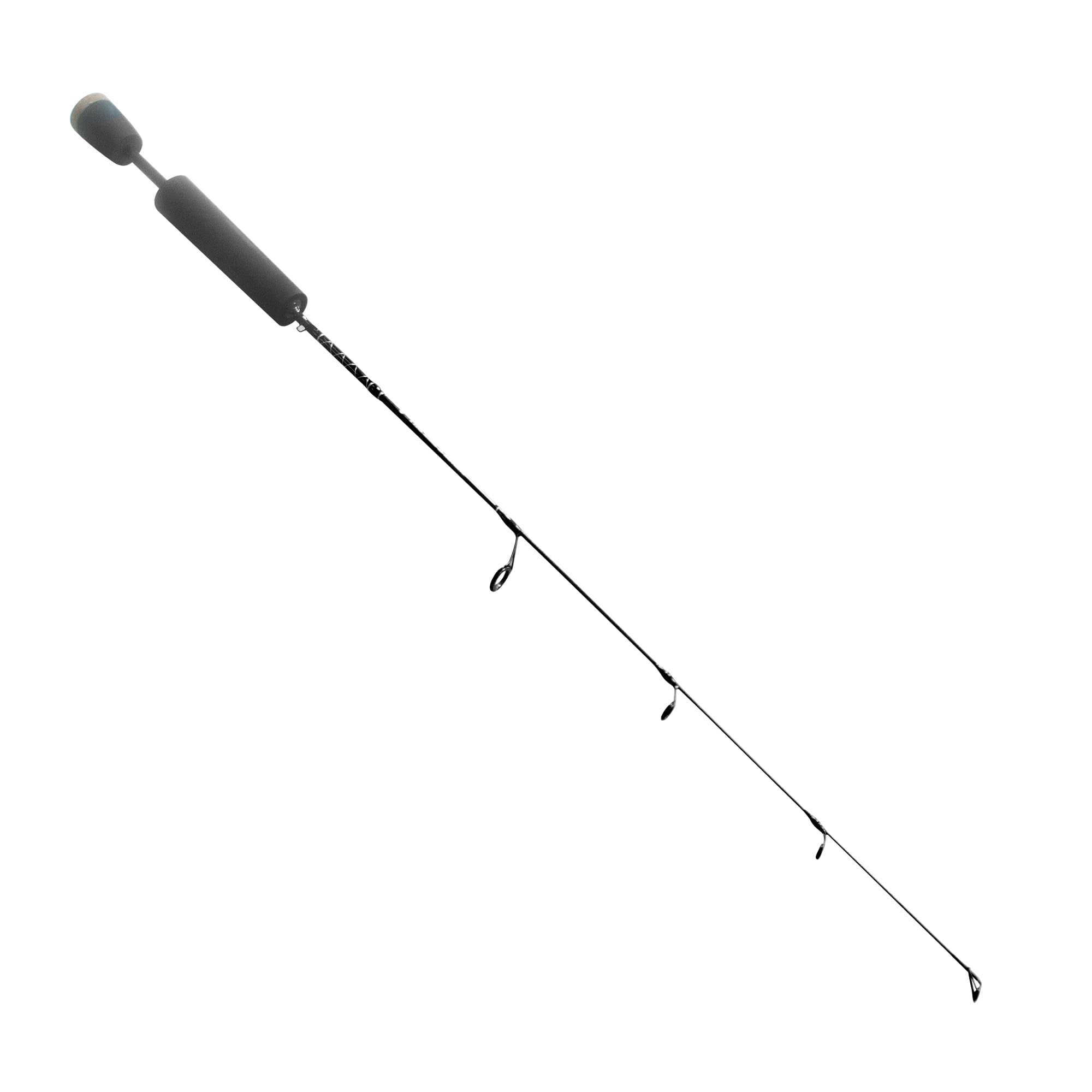 Premium Carbon Fiber Ice Fishing Rod and Reel Combo - 26”/28”/30”/32”/36” Sensitive Ice Fishing Pole with Stainless Steel Guide Loops - Durable Ice Fishing Gear for Winter Angling - Perfect for Ice Fishing in Lakes and Ponds