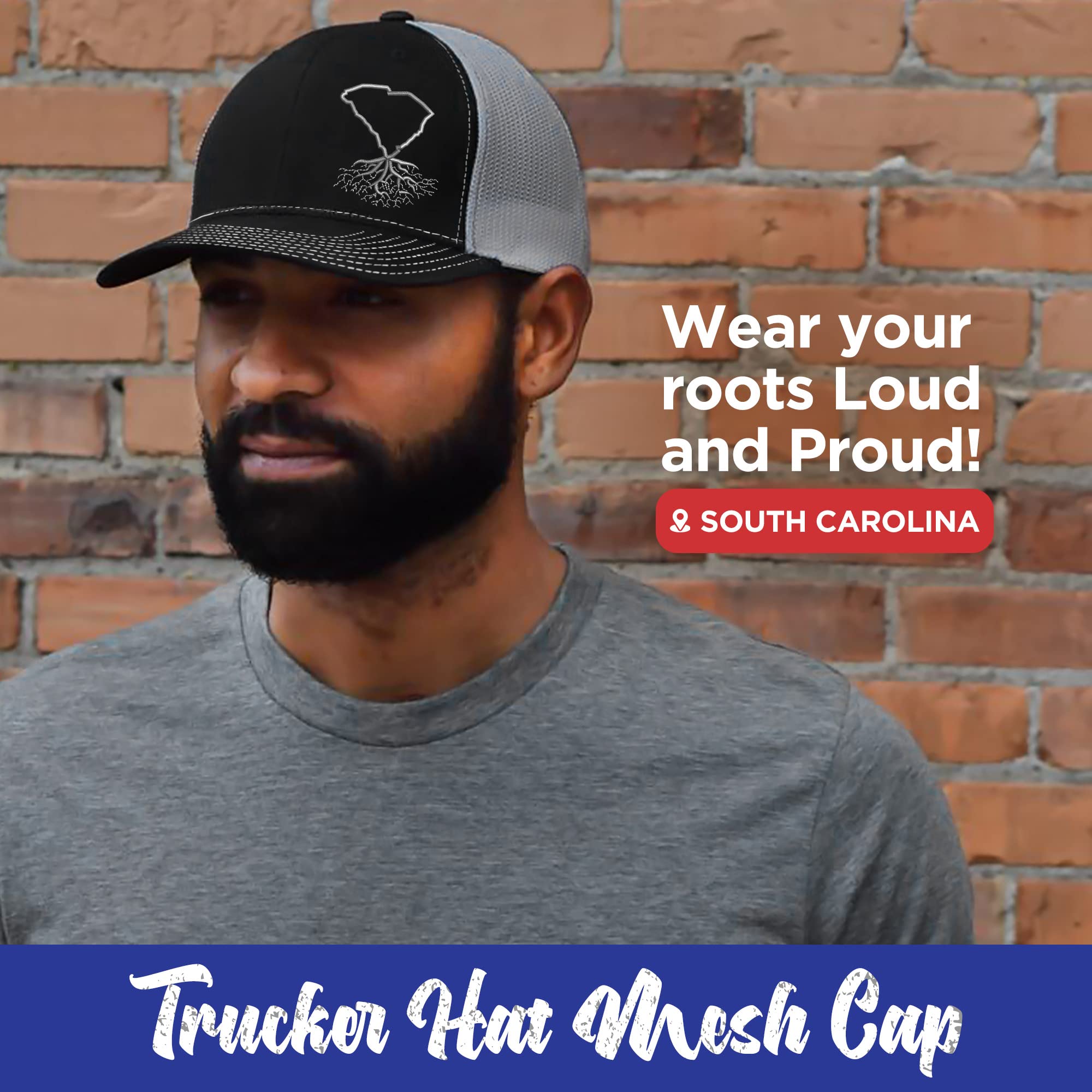 Stylish Snapback Trucker Hat for Men & Women - Adjustable Mesh Back Baseball Cap - Perfect for Outdoor Sports, Casual Wear & Fashion Accessories