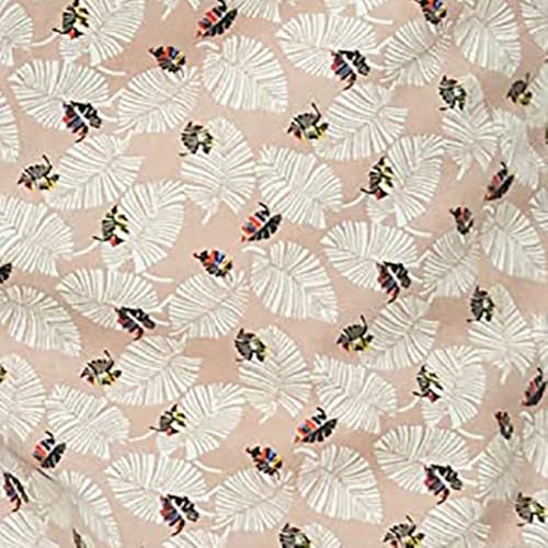 Lavender Palm Leaf Print