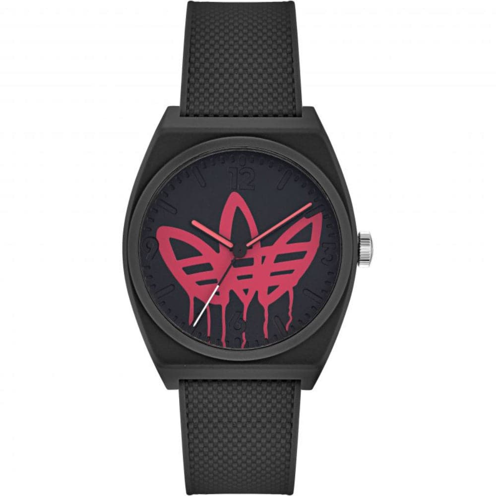 Adidas AOST22039 Black Plastic/Resin Unisex Watch - Stylish & Durable for Men & Women - Perfect for Sports, Work & Everyday Wear