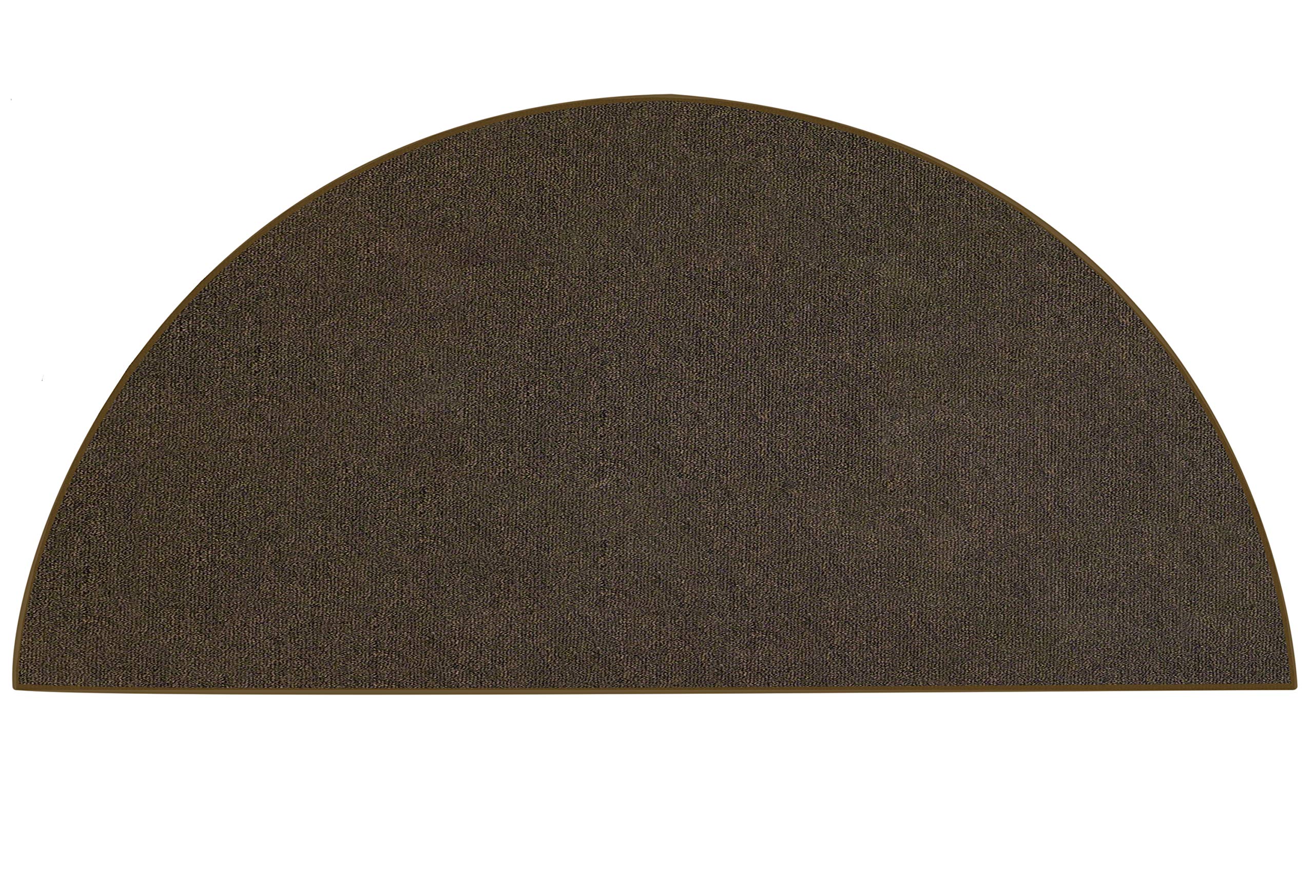 Premium Nylon Indoor/Outdoor Half Round Rug - 5'X2'6
