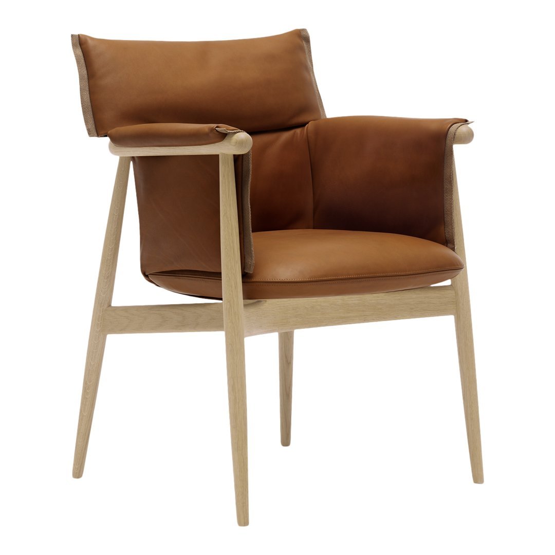 E005 Embrace Chair - Modern Ergonomic Office Chair for Home & Work - Perfect for Long Hours Sitting, Gaming, and Study