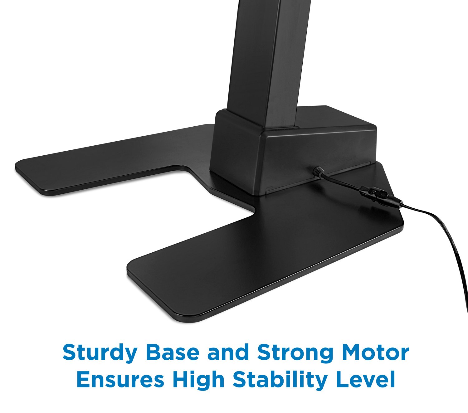 Mount-It! Dual Monitor Electric Standing Desk Converter - Adjustable Height Riser for 2 Screens up to 32