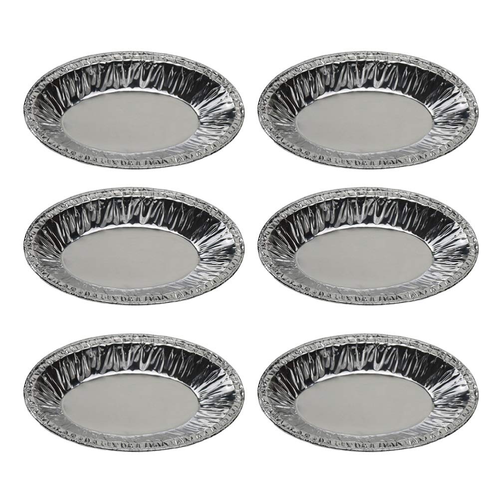 **Hemoton 250pcs Disposable Foil Baking Cups - Round Egg Tart Molds, Muffin & Cupcake Liners, Metallic Cookie & Pudding Pans for Baking, Desserts, and Party Treats**