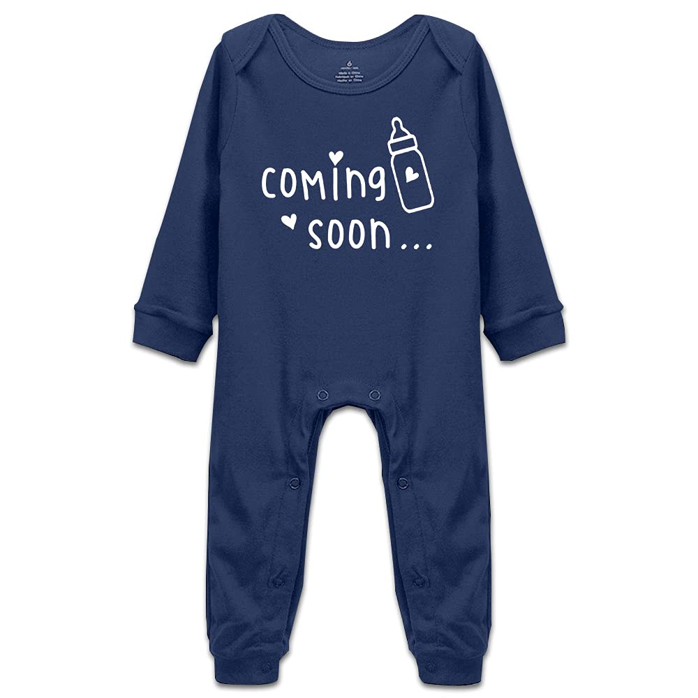 Pregnancy Announcement Grandparents Gift - Baby Bodysuit & Newborn Clothes for Gender Reveal & Baby Shower - Cute Coming Soon Surprise Outfit for New Parents