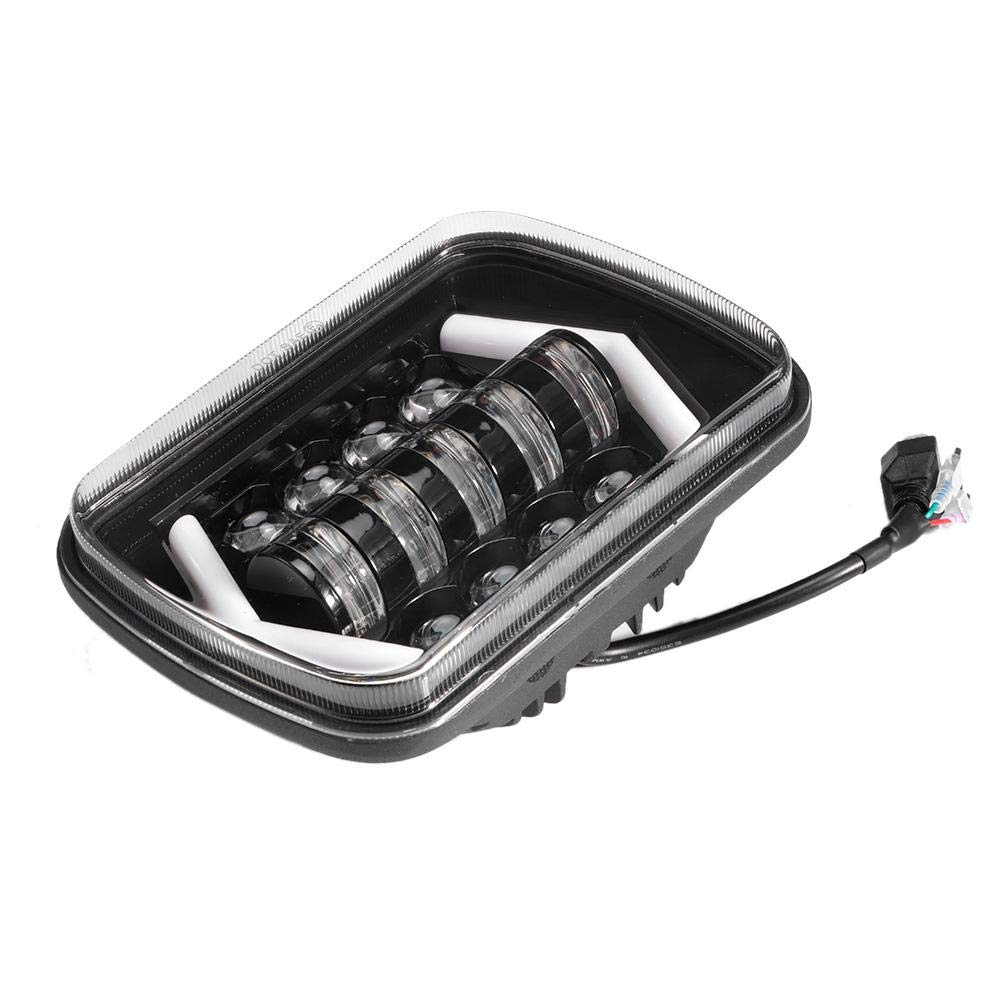 5x7 Inch LED Car Headlight - High/Low Beam Square Headlamp Replacement for Trucks & SUVs - Perfect for Night Driving & Off-Road Adventures