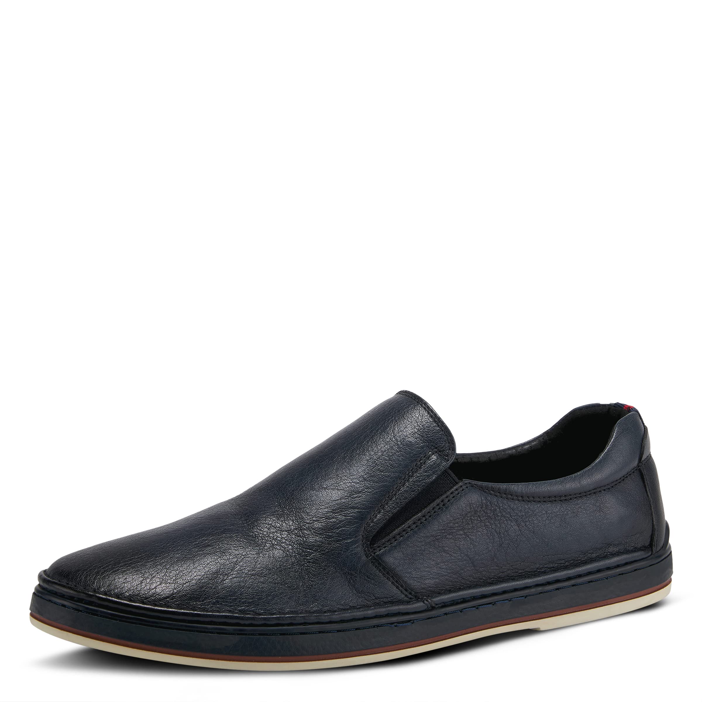 Spring Step Men's Lugano Slip-On Casual Shoes - Comfortable & Lightweight Loafers for Walking, Travel & Everyday Wear
