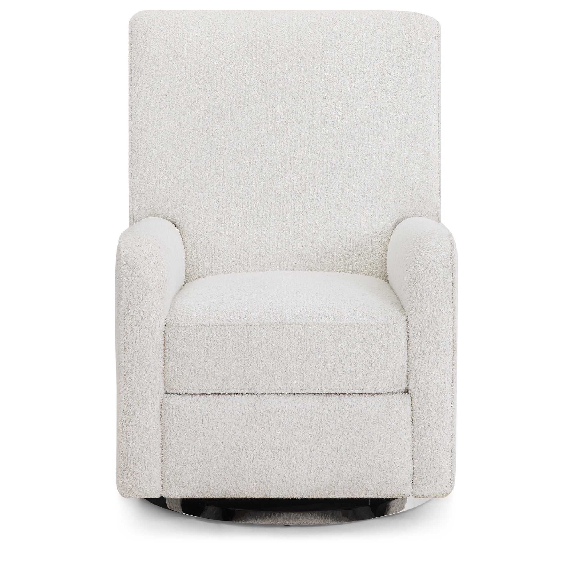 Nest Nursery Swivel Recliner Chair - 360° Rotating Glider Rocker with Lumbar Support for Nursing, Feeding & Relaxing - Perfect for Baby Nursery, Breastfeeding & Nursery Decor