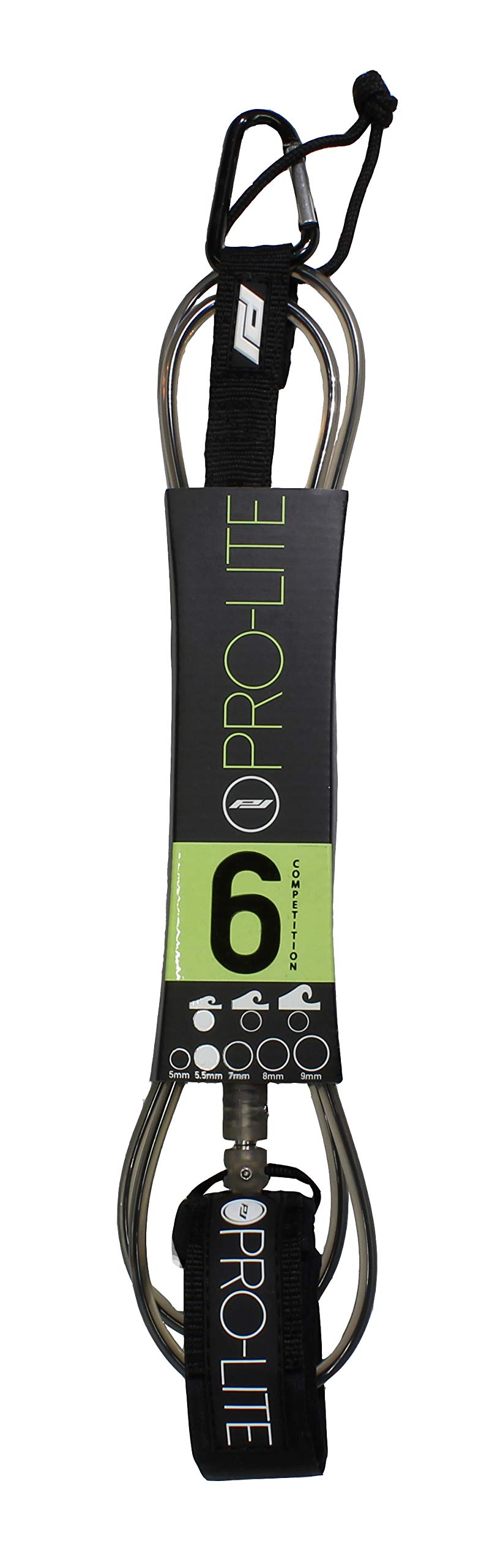 Competition Style Surf Leash - Premium Surfing Leg Rope for Pro & Beginner Surfers - Ideal for Big Wave Surfing, Training & Beach Adventures