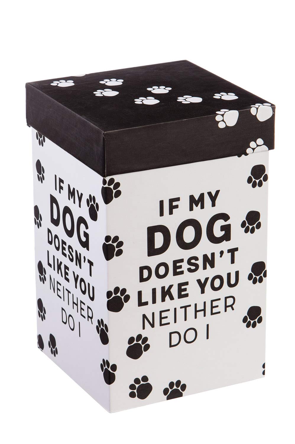 Insulated Ceramic Travel Mug for Coffee & Tea - 5 x 7 x 4 Inches, Funny 'My Dog Doesn't Like You' Design for Pet Lovers - Perfect for Commuting, Camping & Office Use