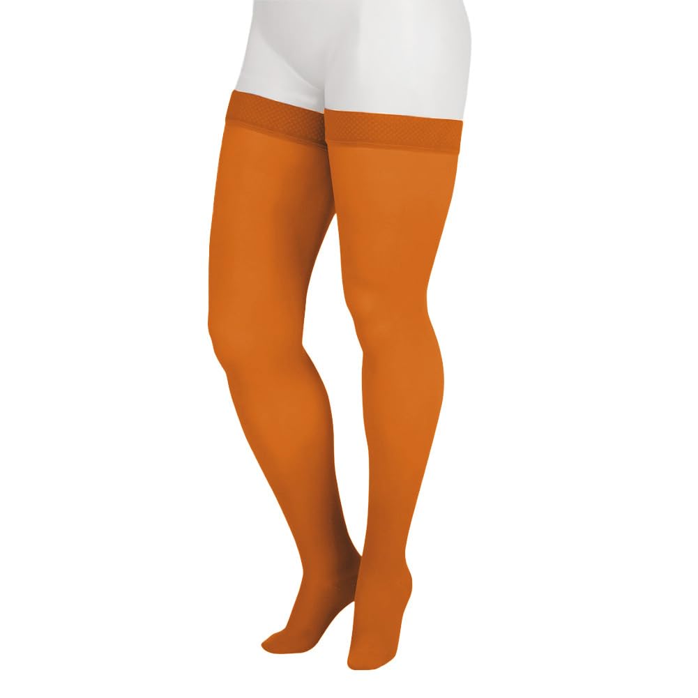 Juzo Soft 2001 Thigh-High 20-30mmHg Compression Stockings for Women - Closed Toe Medical Support Stockings - Ideal for Varicose Veins, Swelling & Circulation - Regular Size