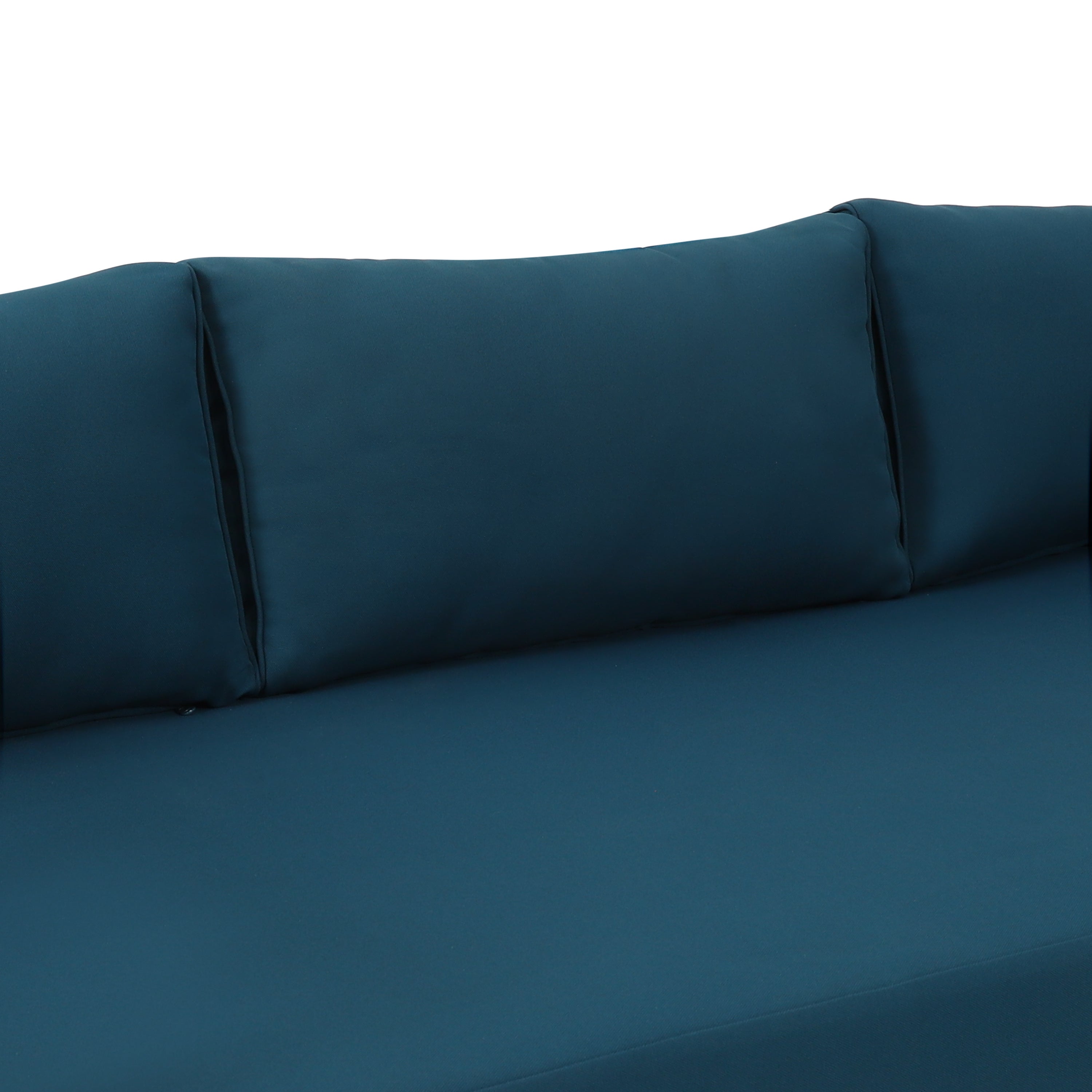 CLAREMONT 3-Seater Daybed - Modern Sofa Bed for Living Room, Guest Room & Patio - Comfortable Lounge Furniture for Small Spaces