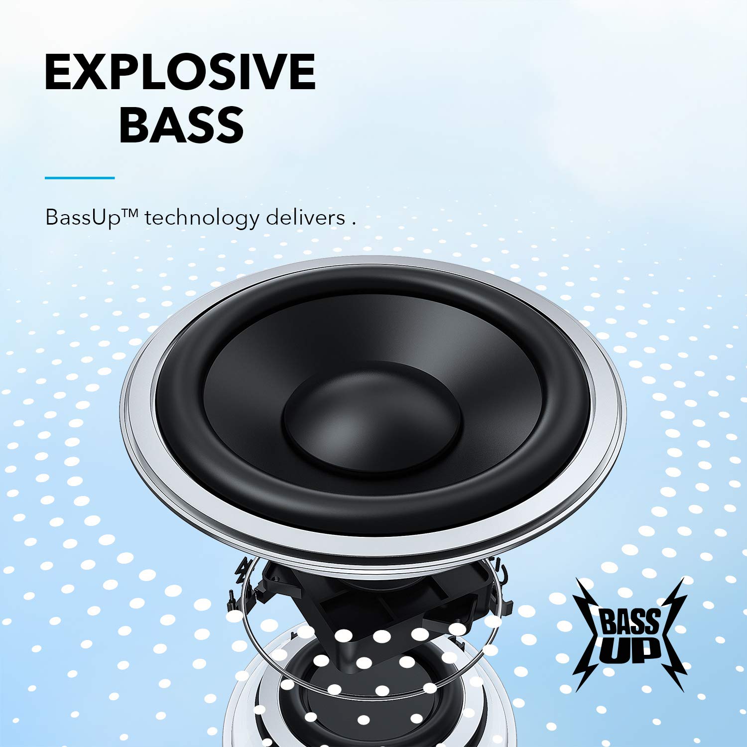 Anker Soundcore Mini 3 Bluetooth Speaker with BassUp & PartyCast Technology, IPX7 Waterproof, USB-C Charging, Customizable EQ - Perfect for Outdoor Adventures, Pool Parties & Home Entertainment