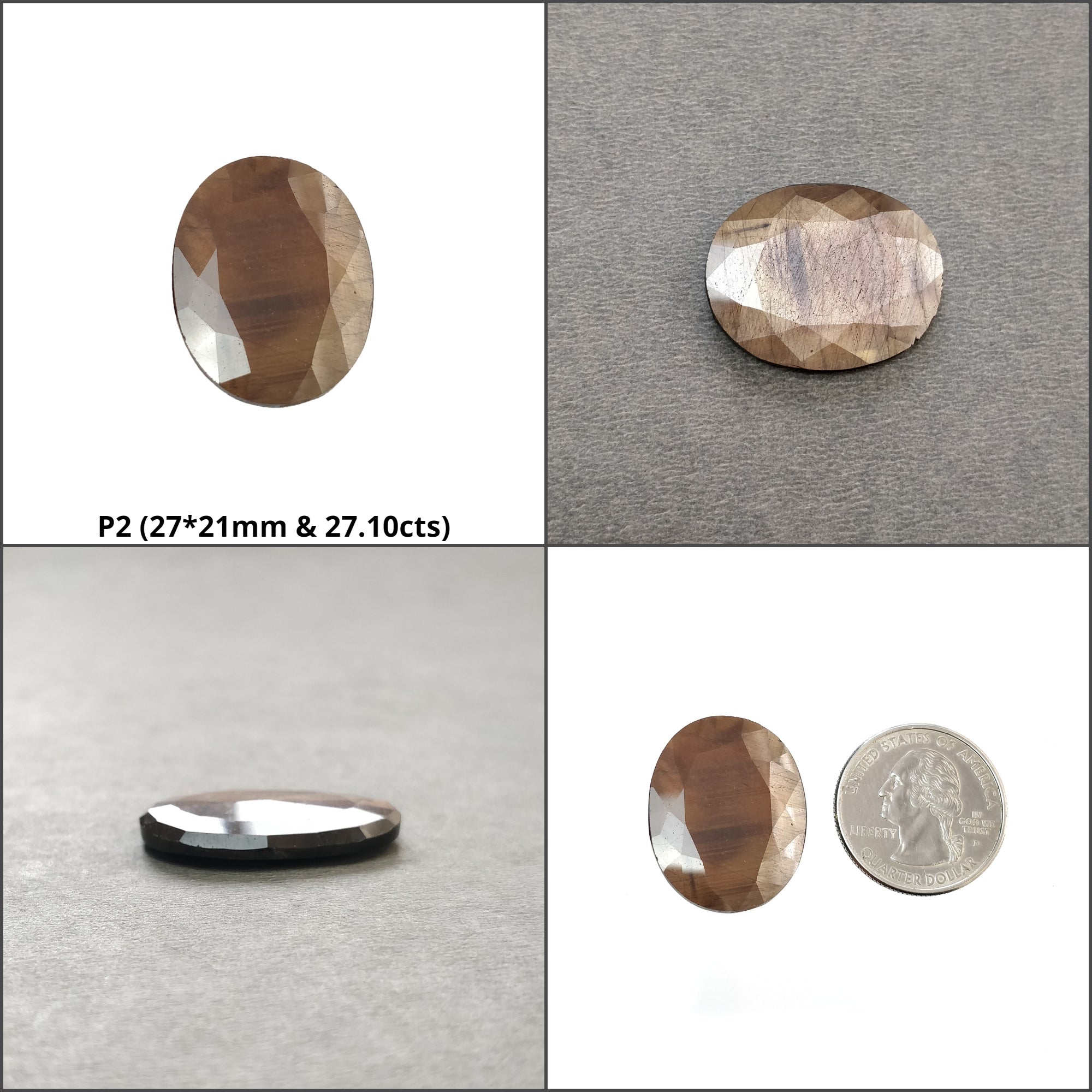 Natural Untreated Golden Brown Chocolate Sapphire Gemstone - Triangle, Oval, Hexagon Shapes - 1pc for Jewelry Making, Engagement Rings & Unique Gifts