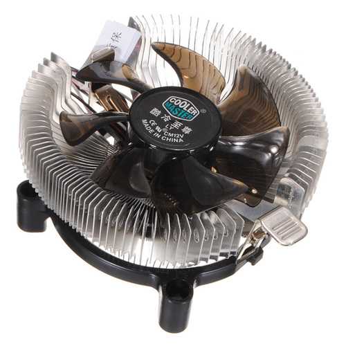 Best CPU Cooler - Falcon Bench Cooler Master Computer Fan for High-Performance PC Cooling - Perfect for Gaming, Overclocking & Workstations