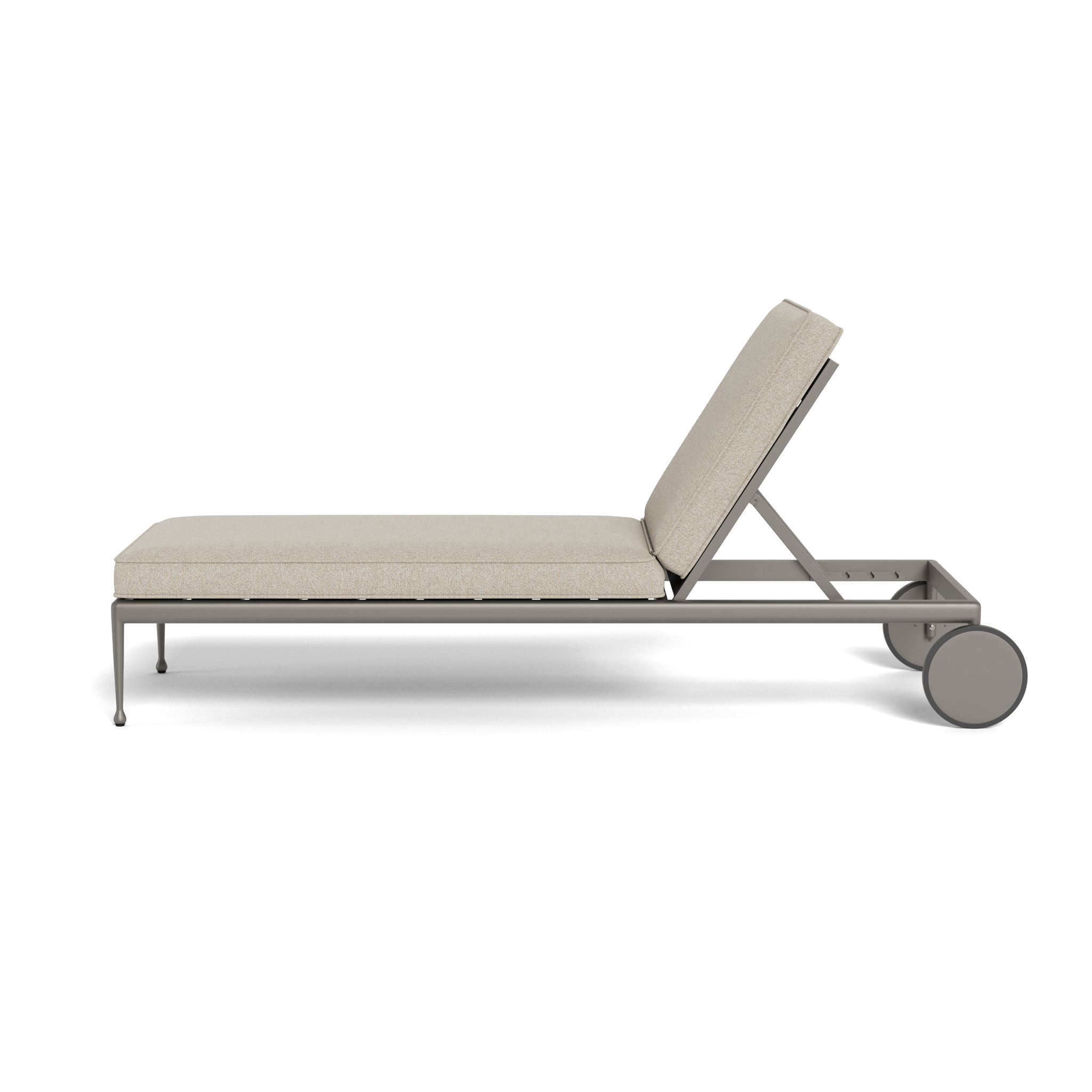 Andre Sun Lounge Chair - Outdoor Patio Furniture for Poolside, Beach, Garden Relaxation & Sunbathing