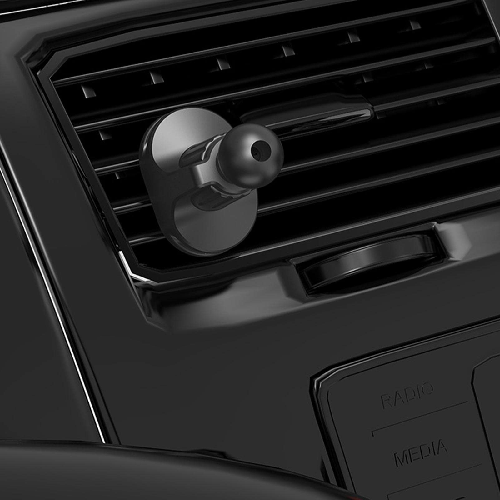 Universal Car Air Vent Clip - Adjustable Auto Vent Mount for Phones, GPS & Air Fresheners - Durable Car Interior Accessories with Strong Grip - Perfect for Commuting, Road Trips & Daily Driving
