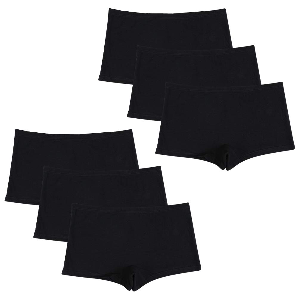 BINPON123 Women's Cotton Boyshorts Panties - Soft, Comfortable & Low Rise Underwear for Everyday Wear | Perfect for Sleep, Lounge & Casual Outfits