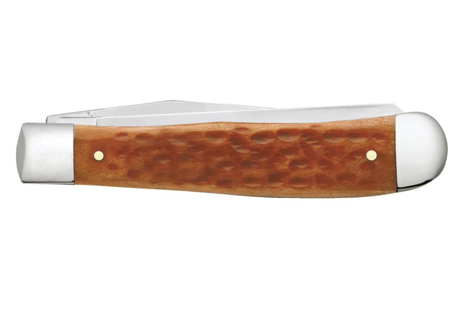 Premium CASE Pocket Worn® Whiskey Bone Standard Jig Chrome Vanadium Trapper Knife (Model CASE23000) - Perfect for Hunting, Camping & Outdoor Adventures