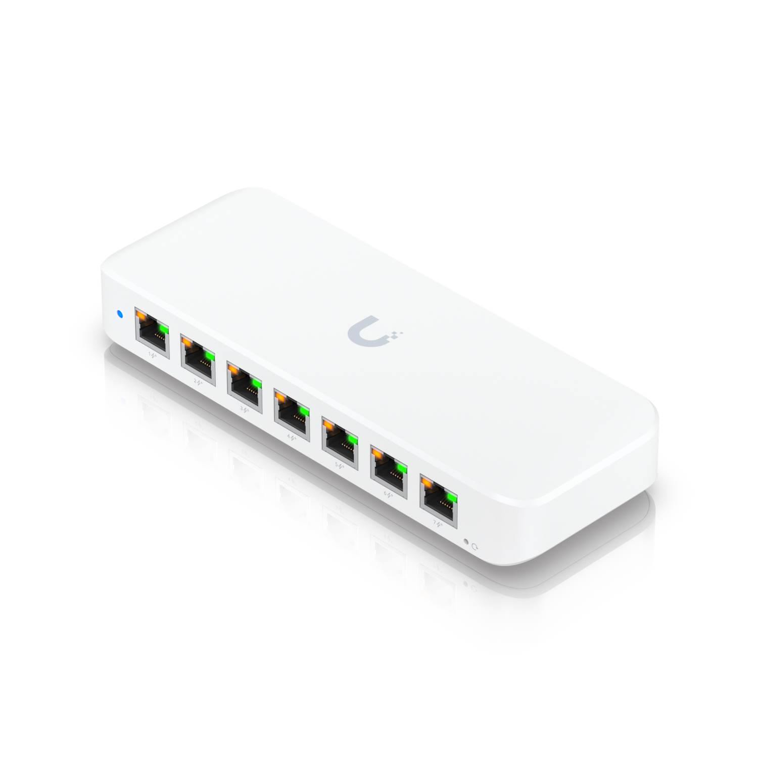 Ubiquiti UniFi USW ULTRA 210W PoE+ Gigabit Switch | 8-Port Managed Network Switch with 210W Power Budget | Ideal for Home Office & Small Business Networking