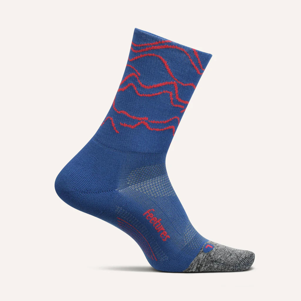 Feetures Elite Light Cushion Mini Crew Socks - Breathable Running Socks for Men & Women - Perfect for Jogging, Hiking & Workouts - Ultra Comfortable Athletic Socks with Arch Support