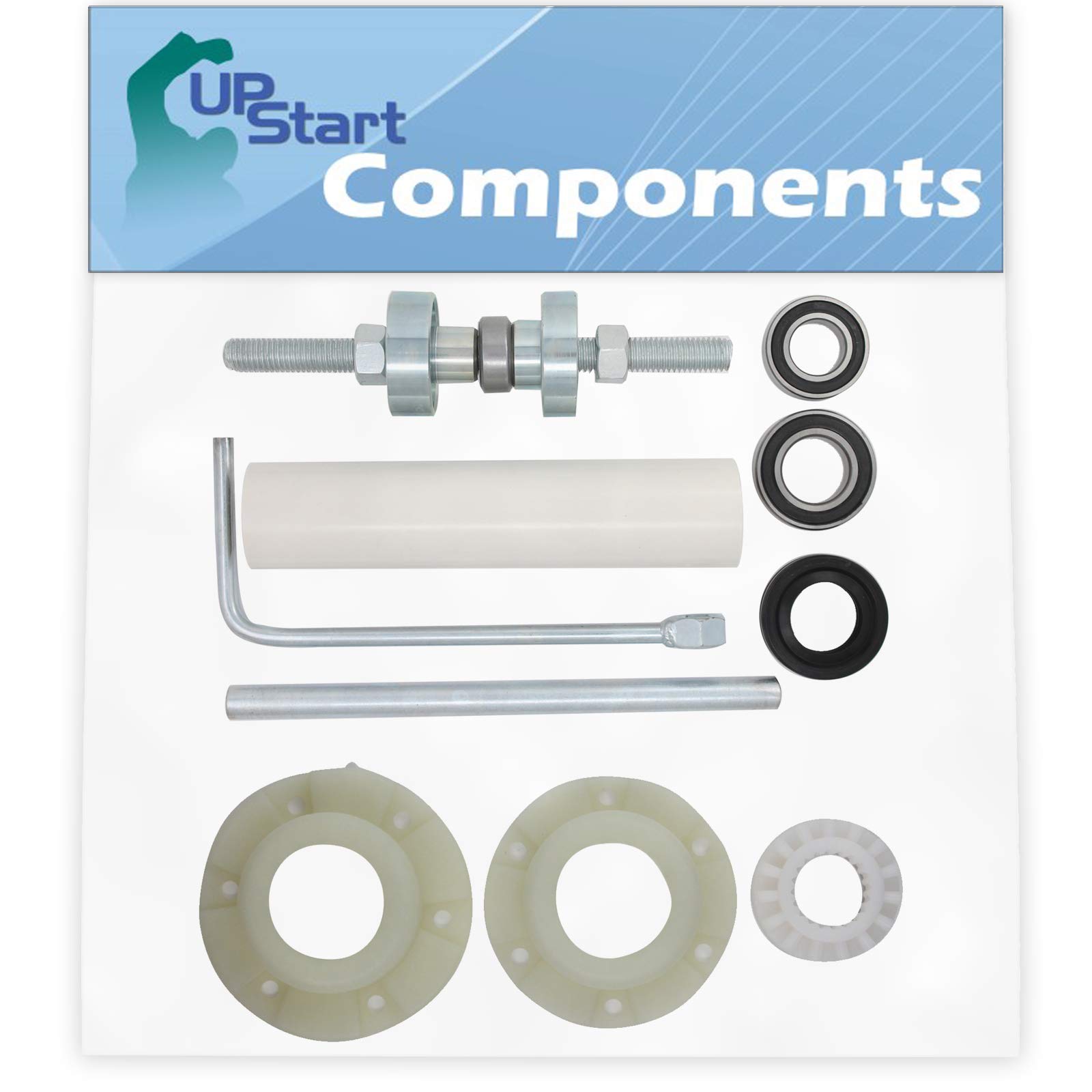 Maytag W10447783 Washer Tub Bearing Installation Tool & 280145 Hub Kit Replacement - Compatible with 7MMVWB850WL0 Washing Machine, W10447783 Tool Kit & W10820039 Basket Hub Kit | Perfect for DIY Washer Repairs & Maintenance