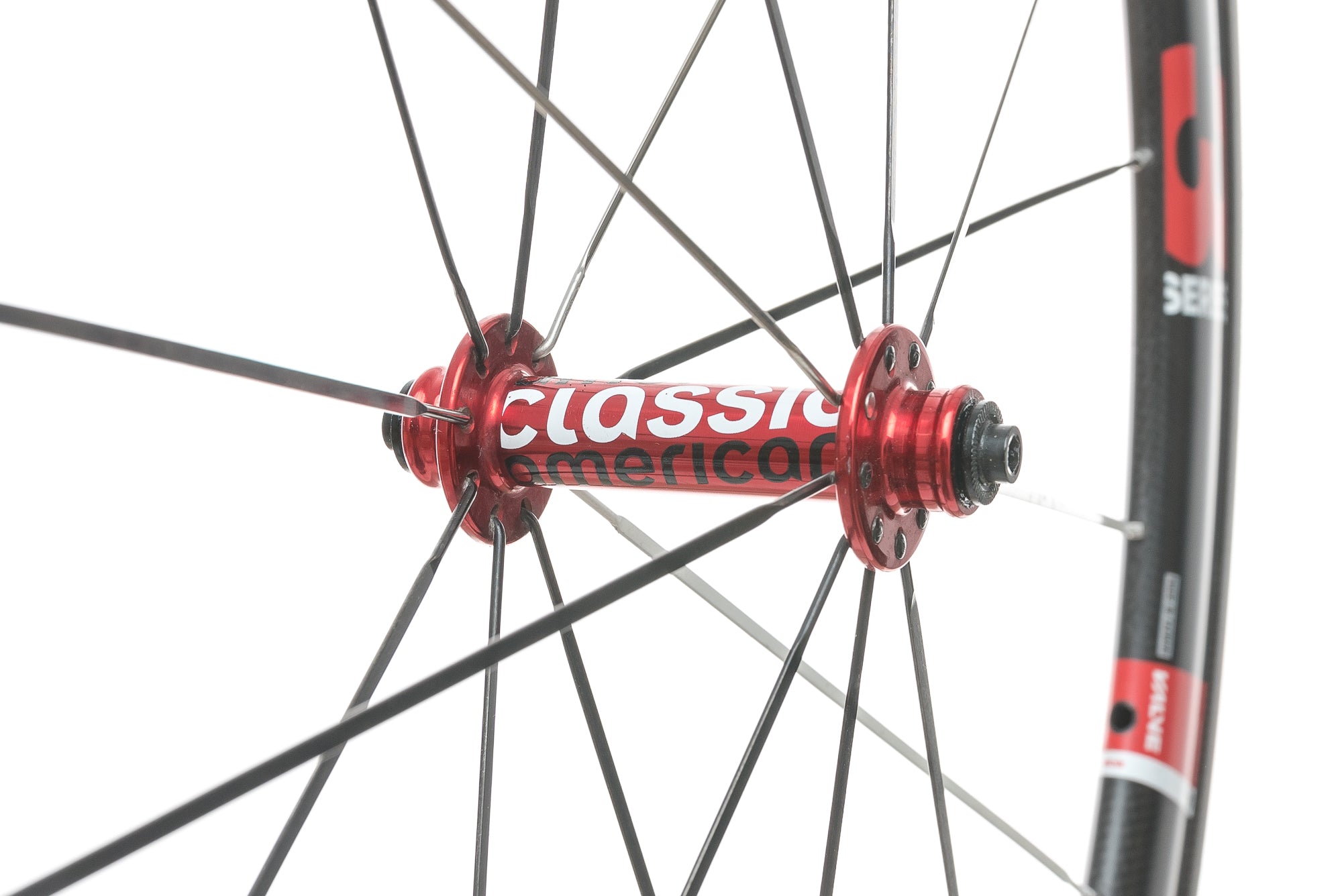 American Classic Racing Carbon 58 3 Series Tubular 700c Wheelset - Lightweight Aero Road Bike Wheels for Competitive Cycling & Triathlon Racing
