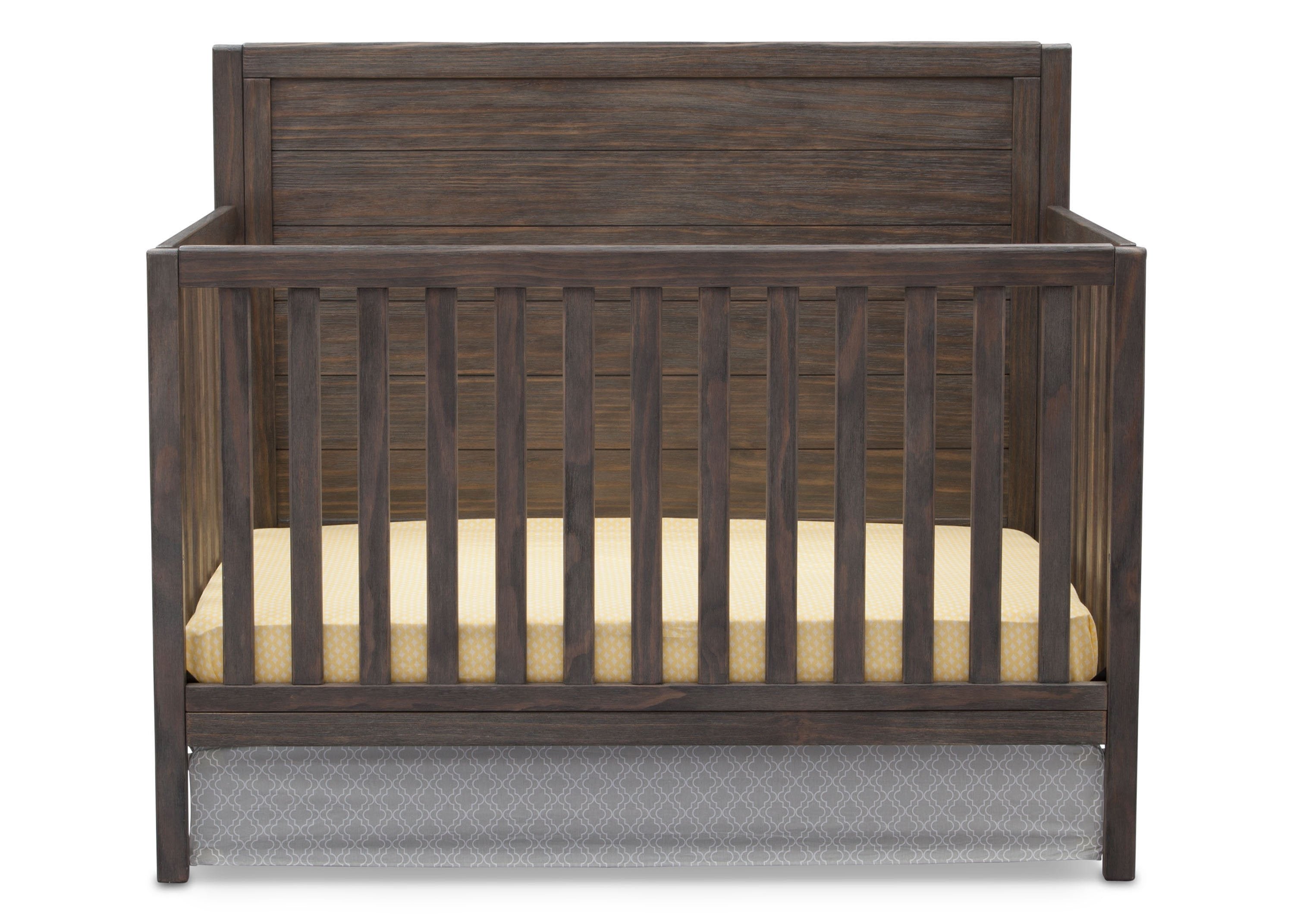 Cambridge 4-in-1 Convertible Baby Crib - White Nursery Furniture for Newborn to Toddler Bed | Perfect for Modern Nursery, Bedroom & Daycare Use