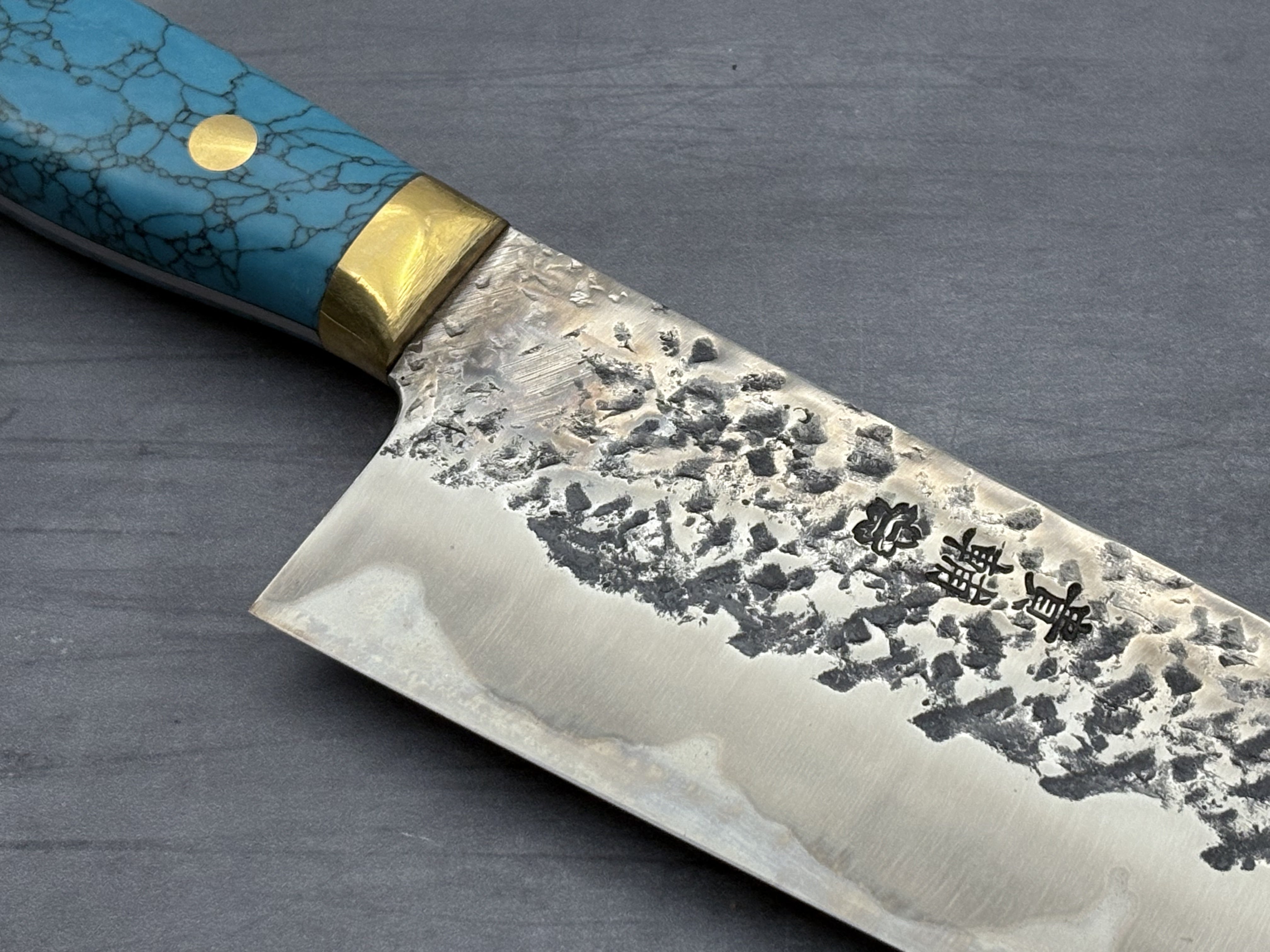 Premium Japanese Gyuto Knife 240mm - Kisuke Manaka Nakamura White #2 Steel - Perfect for Sushi, Meat Slicing & Professional Kitchen Use