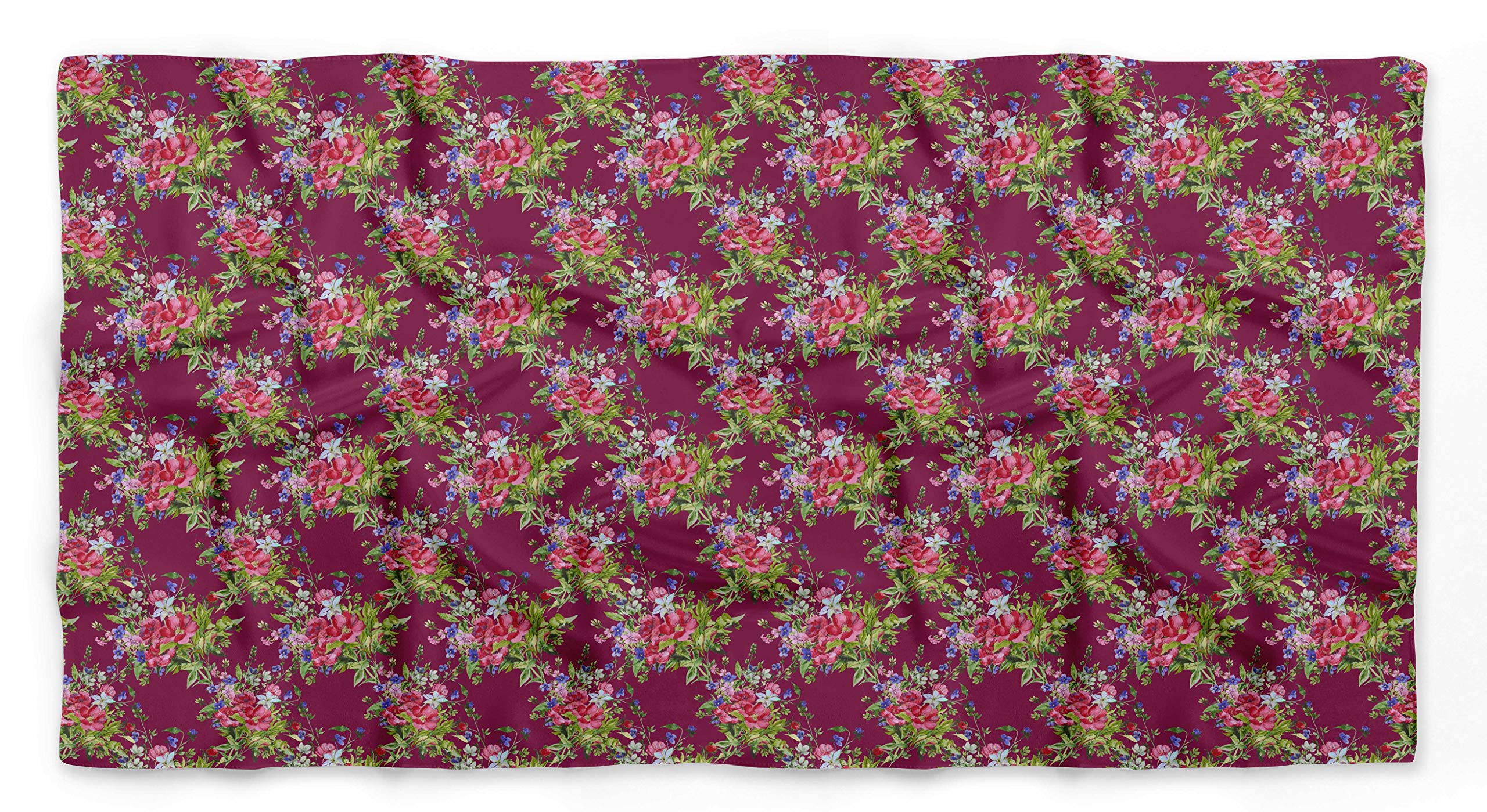 Bimba Printed Pure Silk Scarf for Women - Elegant Hair Wrap, Neck Scarf & Head Bandana - Perfect for Everyday Wear, Travel & Special Occasions