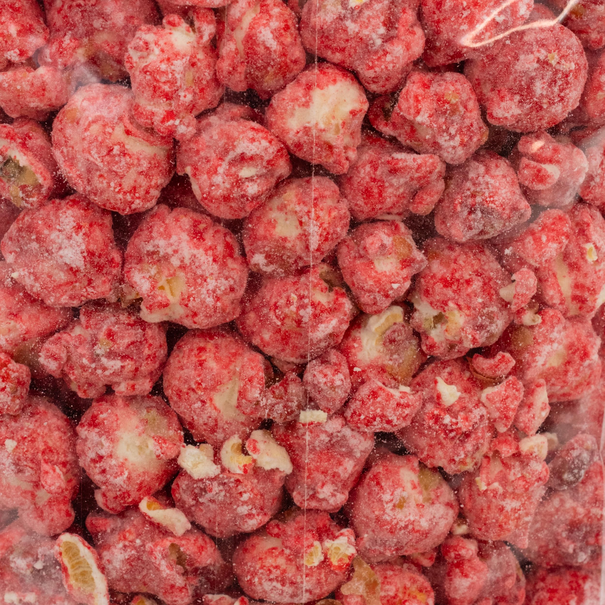Delicious Creamy Strawberry Popcorn - 8oz Sweet Shortcake-Dusted Gourmet Snack | Made in USA | HR Poppin' Snacks | Perfect for Movie Nights, Birthday Parties & Office Treats