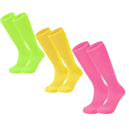 Yellow&rose Red&neon Green