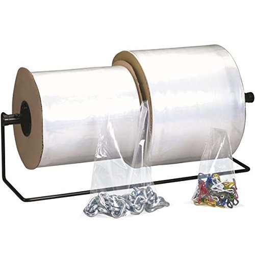 Box Partners AB326 9x12 Inches 1 Mil Clear Poly Bags on Roll - Perfect for Packaging, Storage & Shipping Small Items