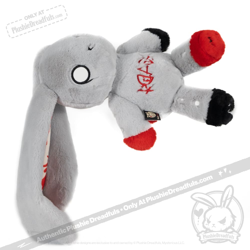 Dyslexia Awareness Rabbit Plush Stuffed Animal - Soft Cuddly Toy for Kids & Adults | Perfect for Comfort, Gifts, and Neurodiversity Support